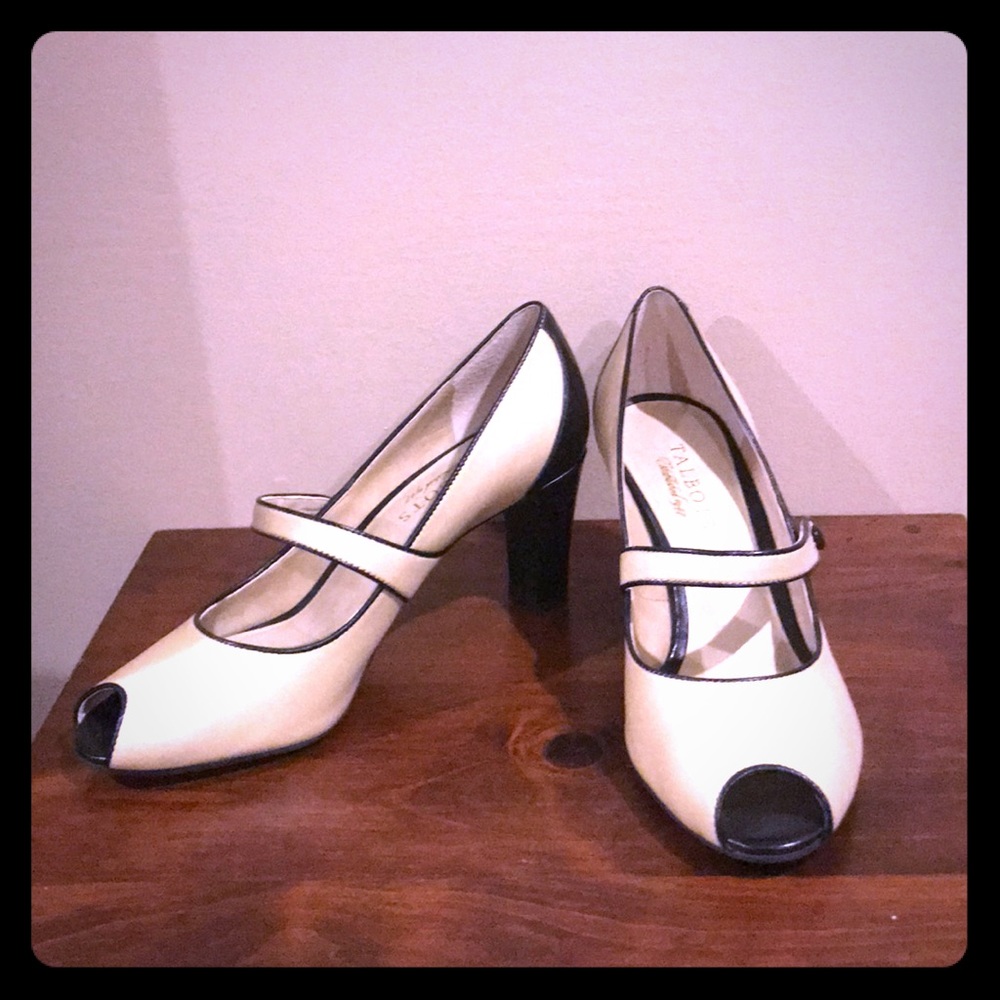 Talbots Peep Toe Pumps